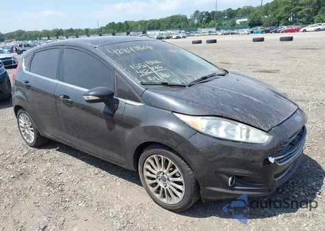 2015 Ford Fiesta Titanium из США, поврежденный, VIN 3FADP4FJXFM101708